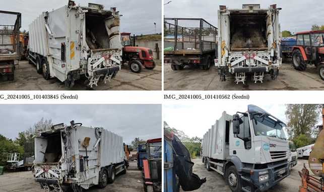 Samochód ciężarowy IVECO Stralis - śmieciarka