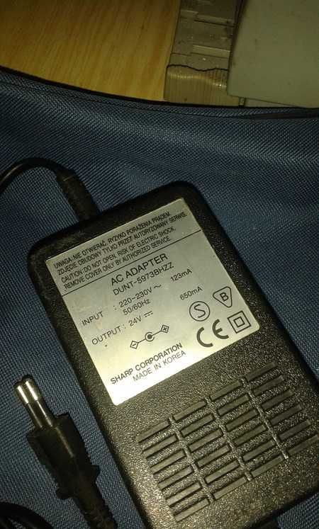 Transformator 220V/ 24V 650mA