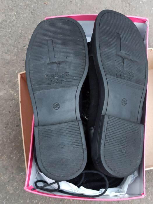 Сапоги высокие со шнуровкой  ботфорты