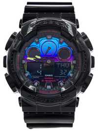 CASIO G-SHOCK GA-100RGB-1AER black-multi