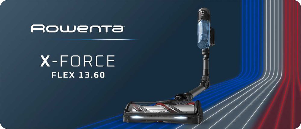 Aspirador Vertical Rowenta X-Force Flex 13.60 Animal Aqua RH9AD1WO