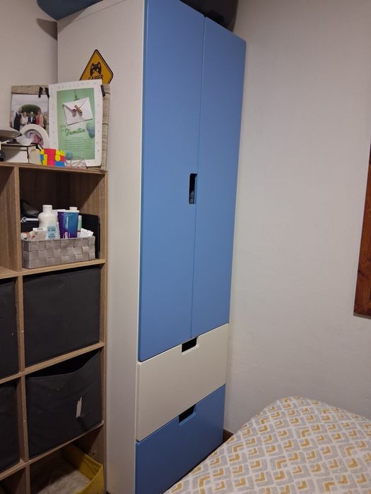 Armário  2 gavetas + 1 metálica STUVA