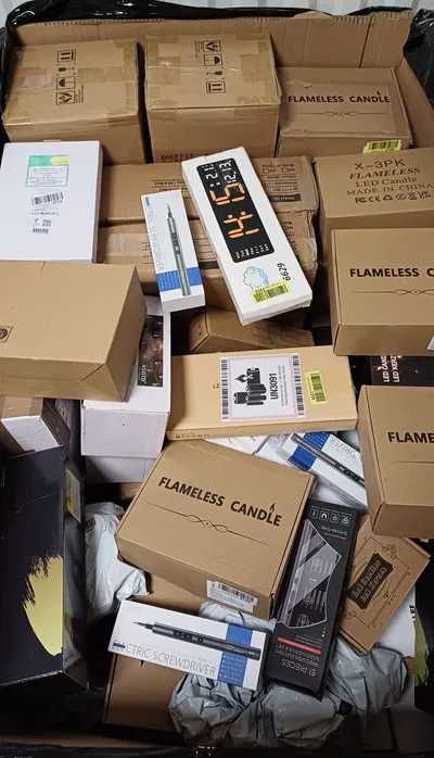 Palety Mix Amazon Elektronika Dom zwroty nadwyżki magazynowe z NIEMIEC