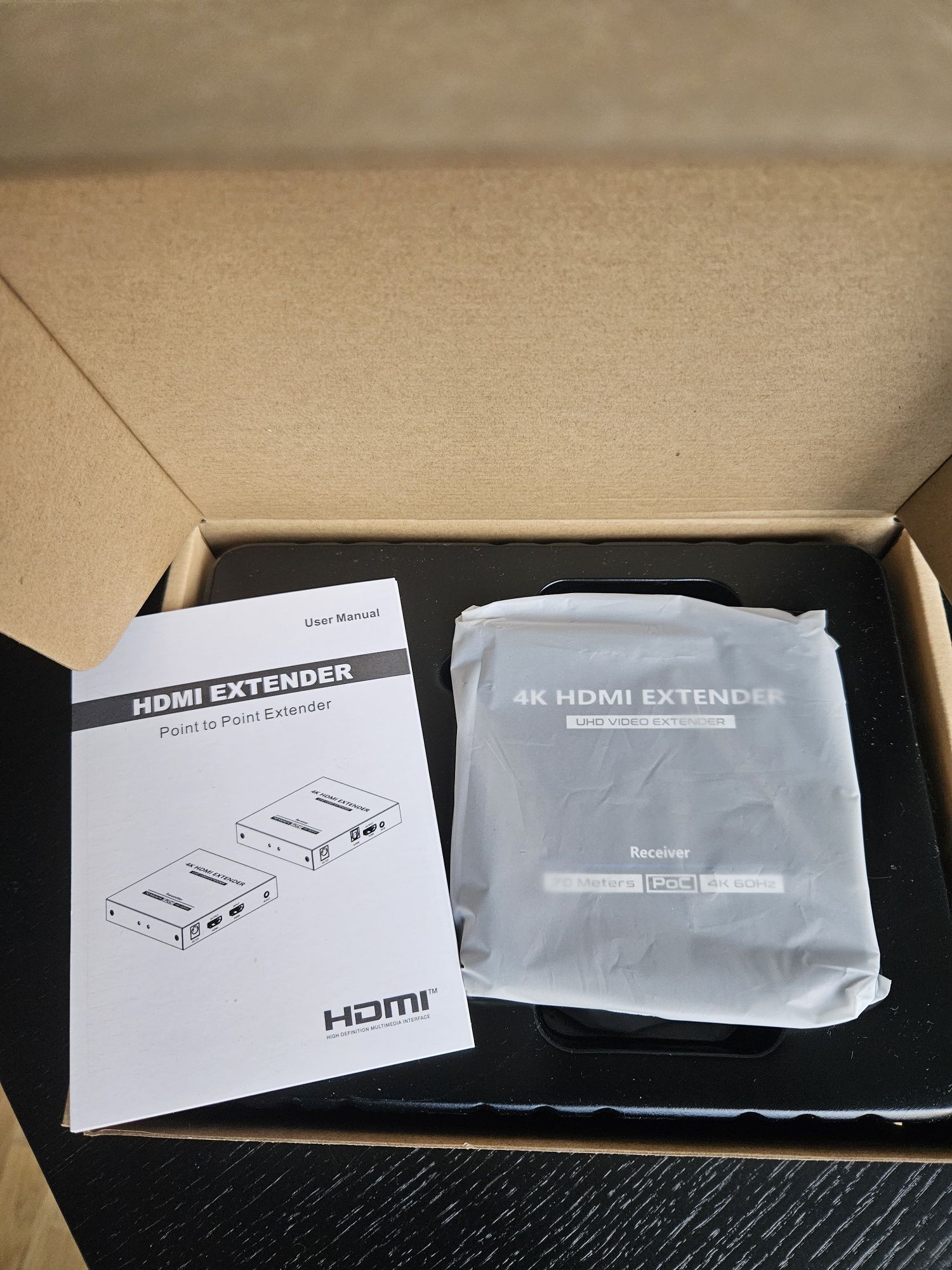 Konwerter sygnału HDMI na LAN SPH-676P 4K IPCOLOR Spacetronik
