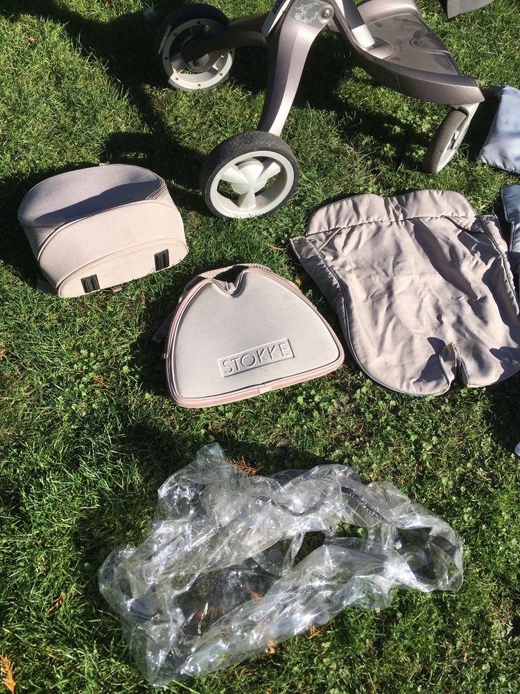 Stokke Xplory spacerówka stelaż koła dodatki