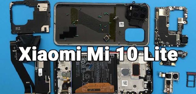 Xiaomi Redmi Note 10 Pro, Mi note 10 lite Разборка