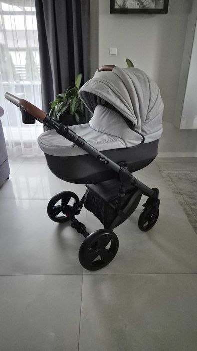 Wózek LEKKI aluminiowy Paradise Baby Euforia 2w1 - bardzo zadbany