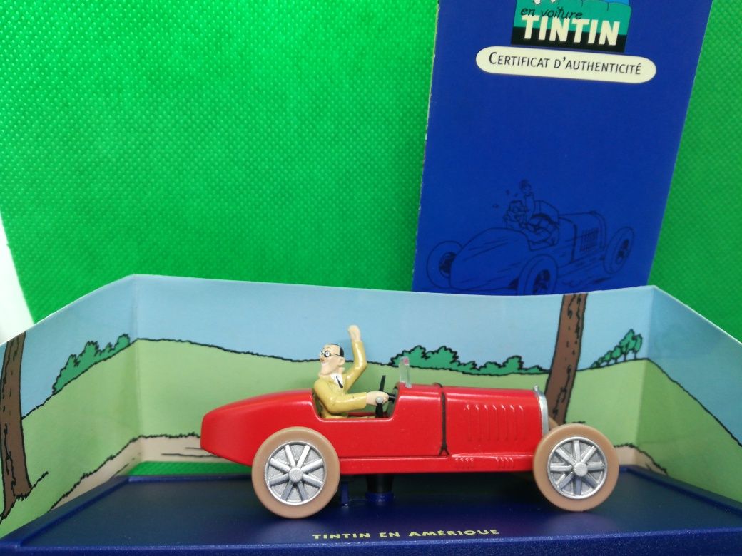 Miniaturas 1/43 do Tintin estado novo 6 modelos