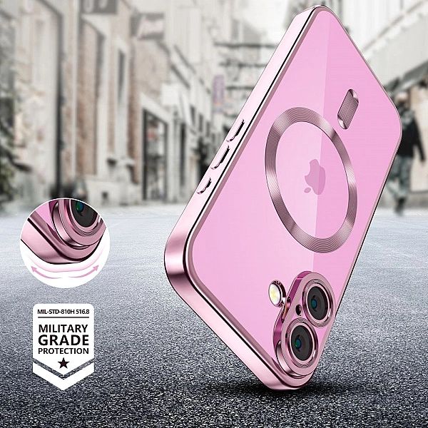 Tech-Protect Magflex Magsafe Iphone 16 Shiny Rose