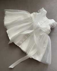 Сукня для немовля 0-3 місяці на хрестини / белое платье крестины 56-64