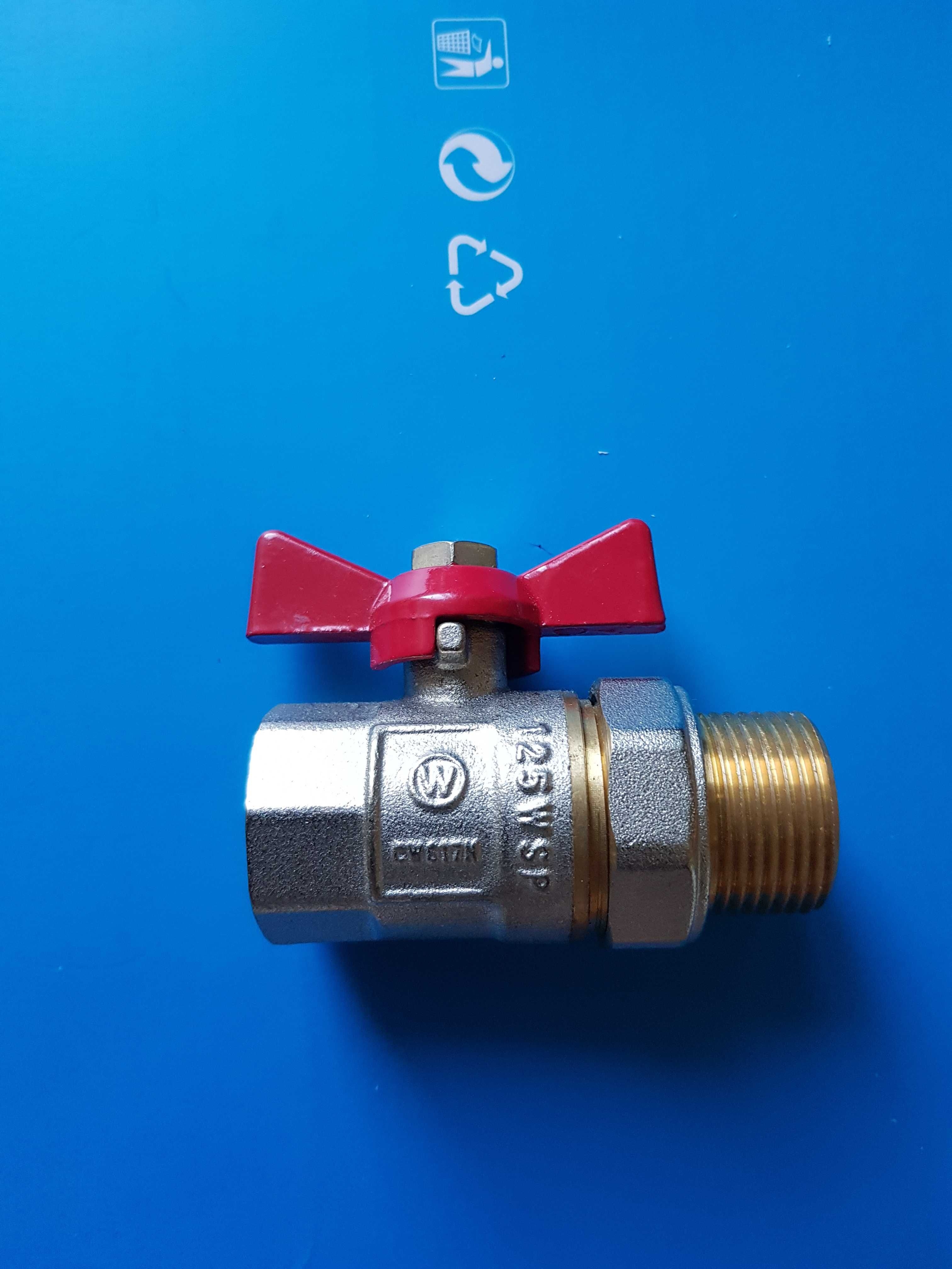 Кран угловий для підключення сантехприладів 1/2x1/2 Mixxus VAL-01 02