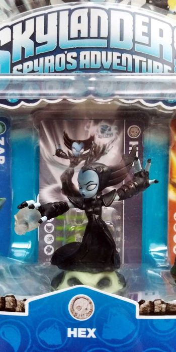 Фигурки Skylanders 3шт комплект Zap + Hex + Dino Rang новые