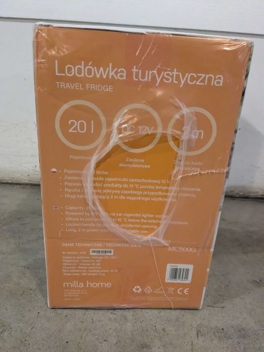 Lodówka turystyczna MILLA HOME MC500G