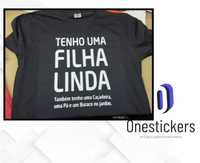 T-shirt personalizada pai