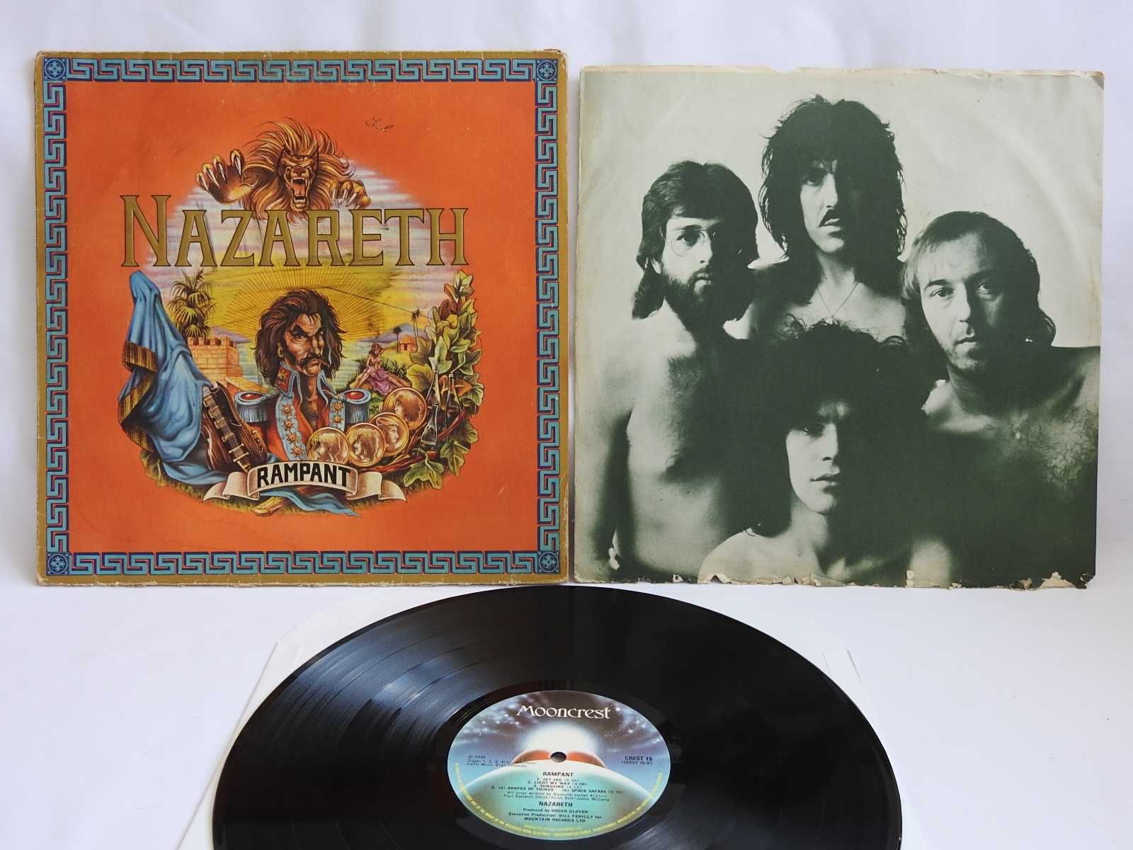 Nazareth Rampant LP пластинка 1974 Великобритания UK EX+ 1 press ориг
