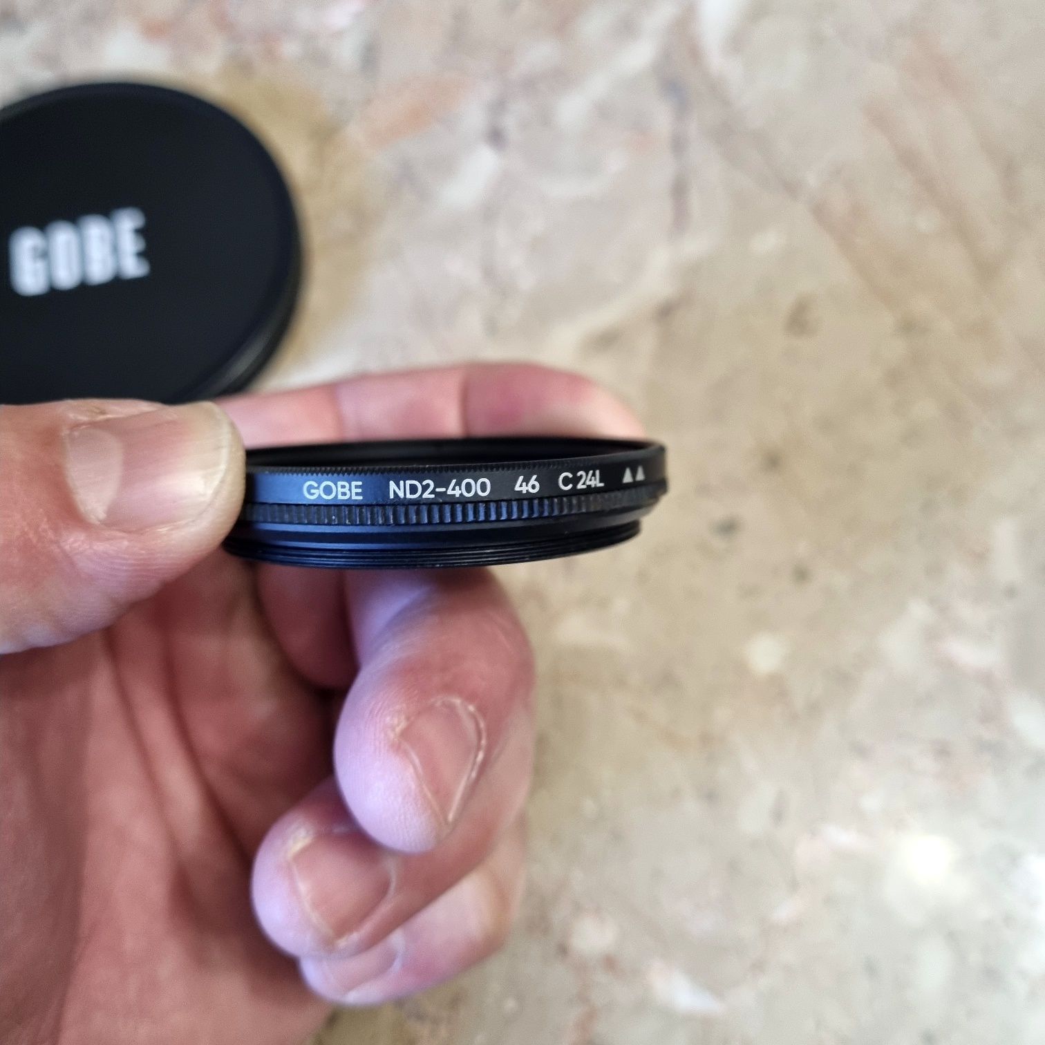 Gobe ND2-400 (46mm) reduz de  1 a 8+ stops de luz