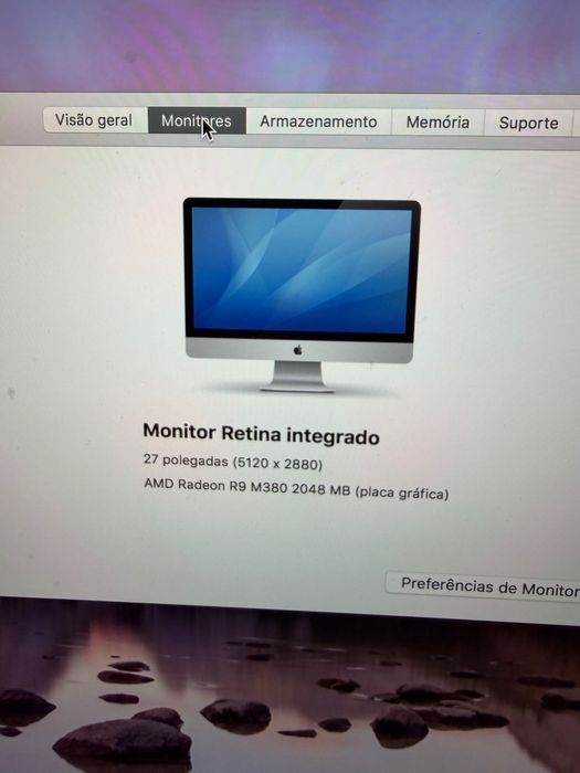 Imac 27 pol. Late 2015