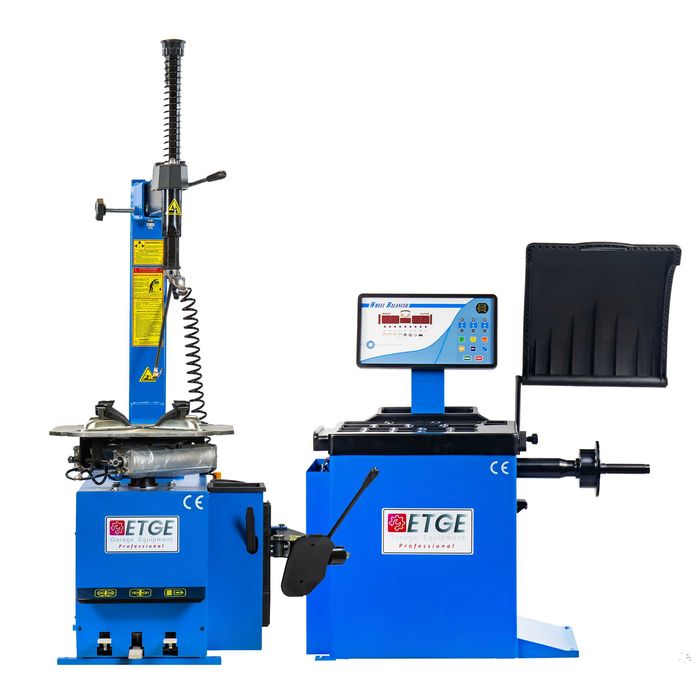 Montażownica do opon ETGE-210 + Wyważarka do kół ETGE-905