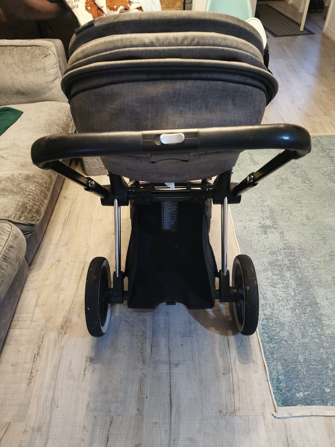 Cybex priam 1.0 szary spacerówka plus gondola 0-4 lata unisex