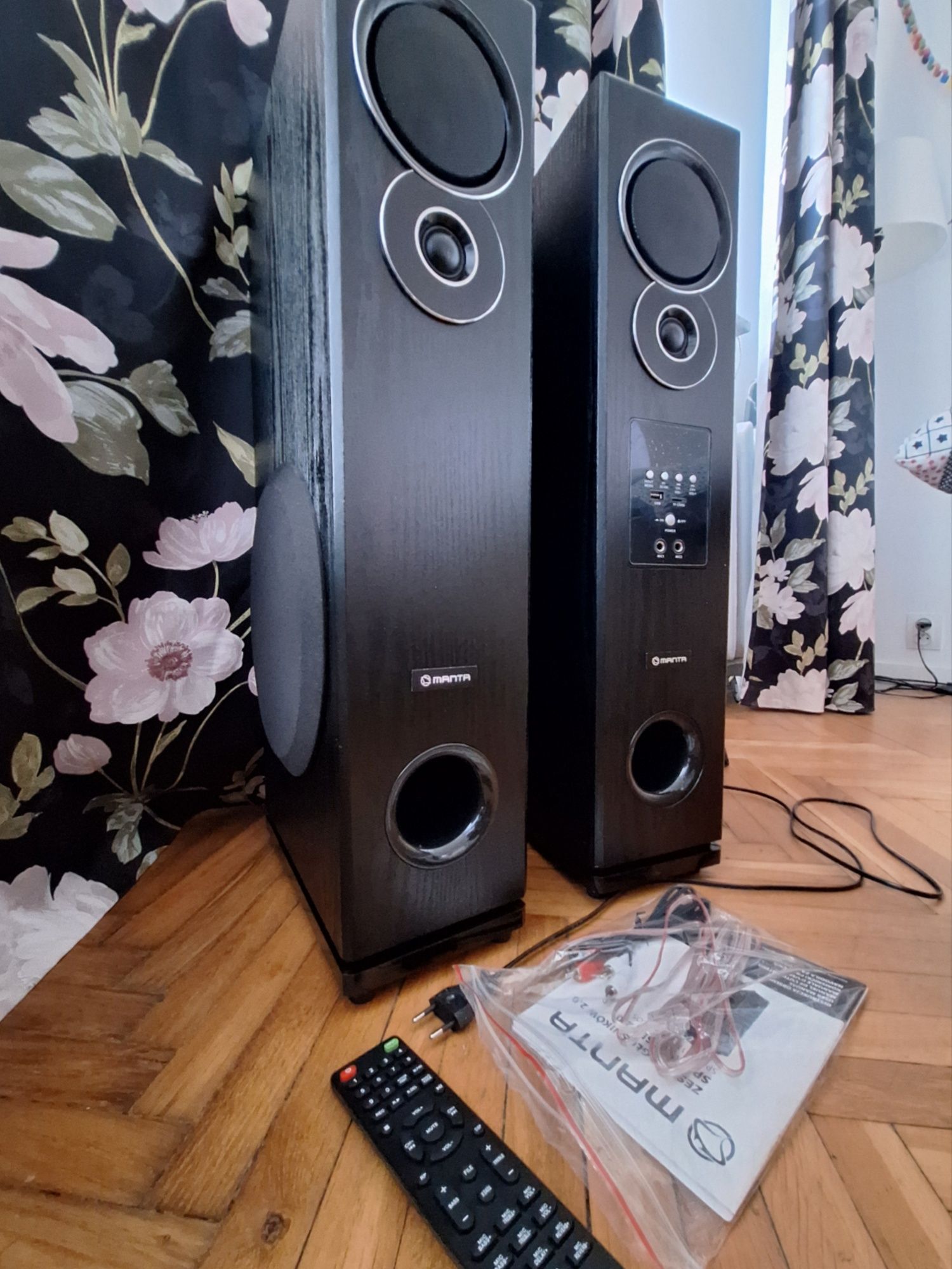 Kolumny głośnikowe Hi-Fi 2.0 Manta Talos