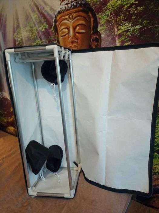 Growbox 30x30x90 tytoń zioła warzywa mylar cbd thc szklarnia foliak