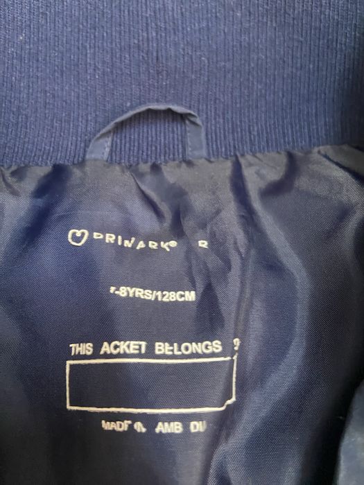 Casaco azul escuro da primark