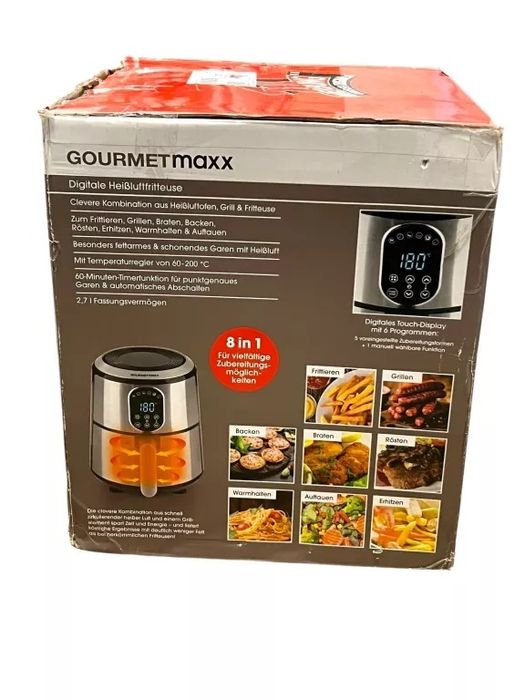 Аерофритюрниця gourmetmaxx  1500в 2.7л