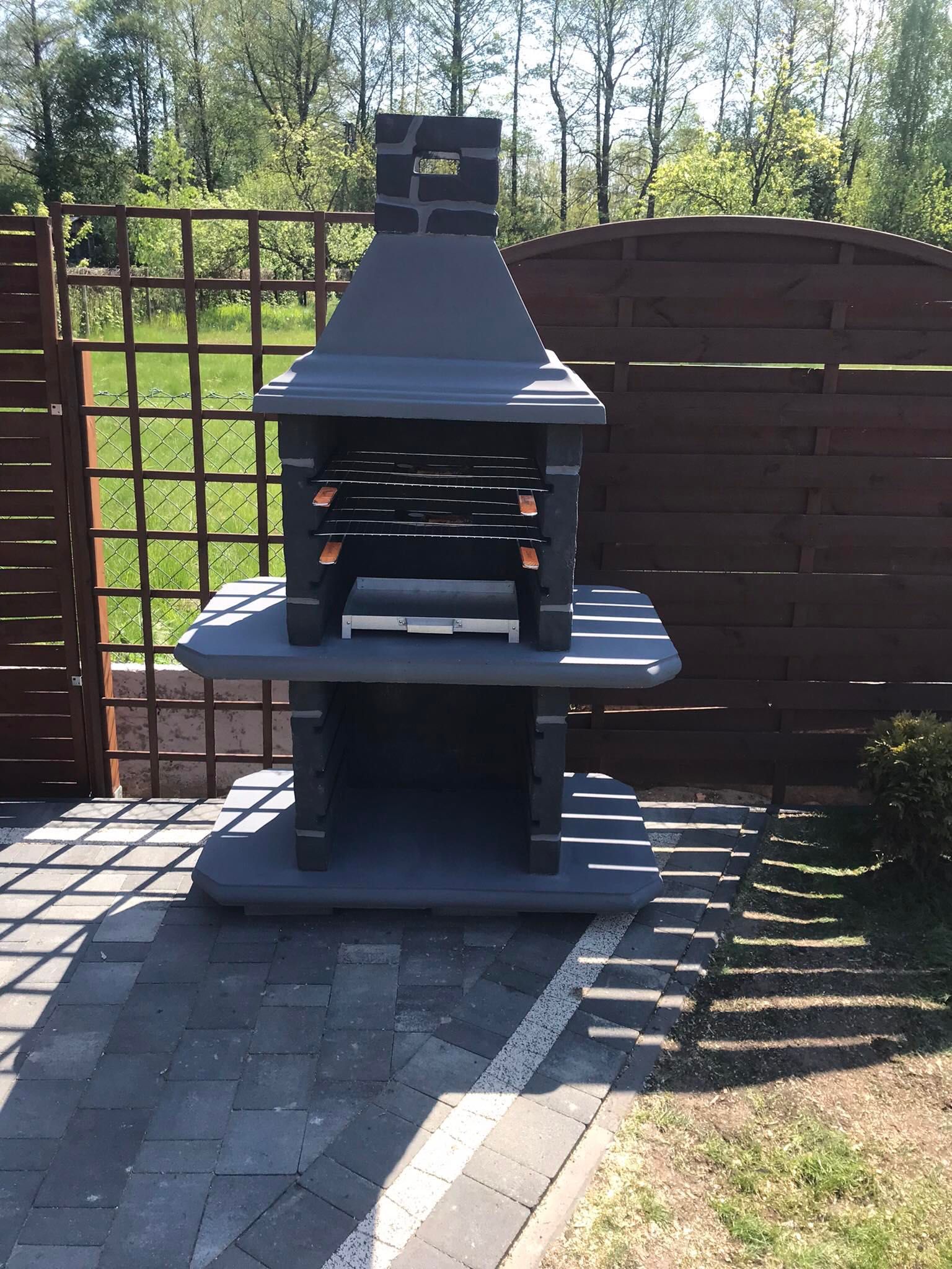 GRILL BETONOWY zbrojony piaskowiec + klej gratis