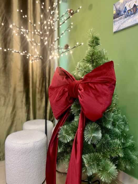 Подарунок прикраса на штору украшения на ёлку на ялинку бант