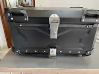 top case alumÍnio  65L  completo  e encosto