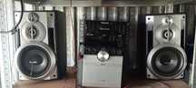 Wieża Panasonic 2 głośniki + subwoofer