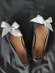 Czarne buty baleriny