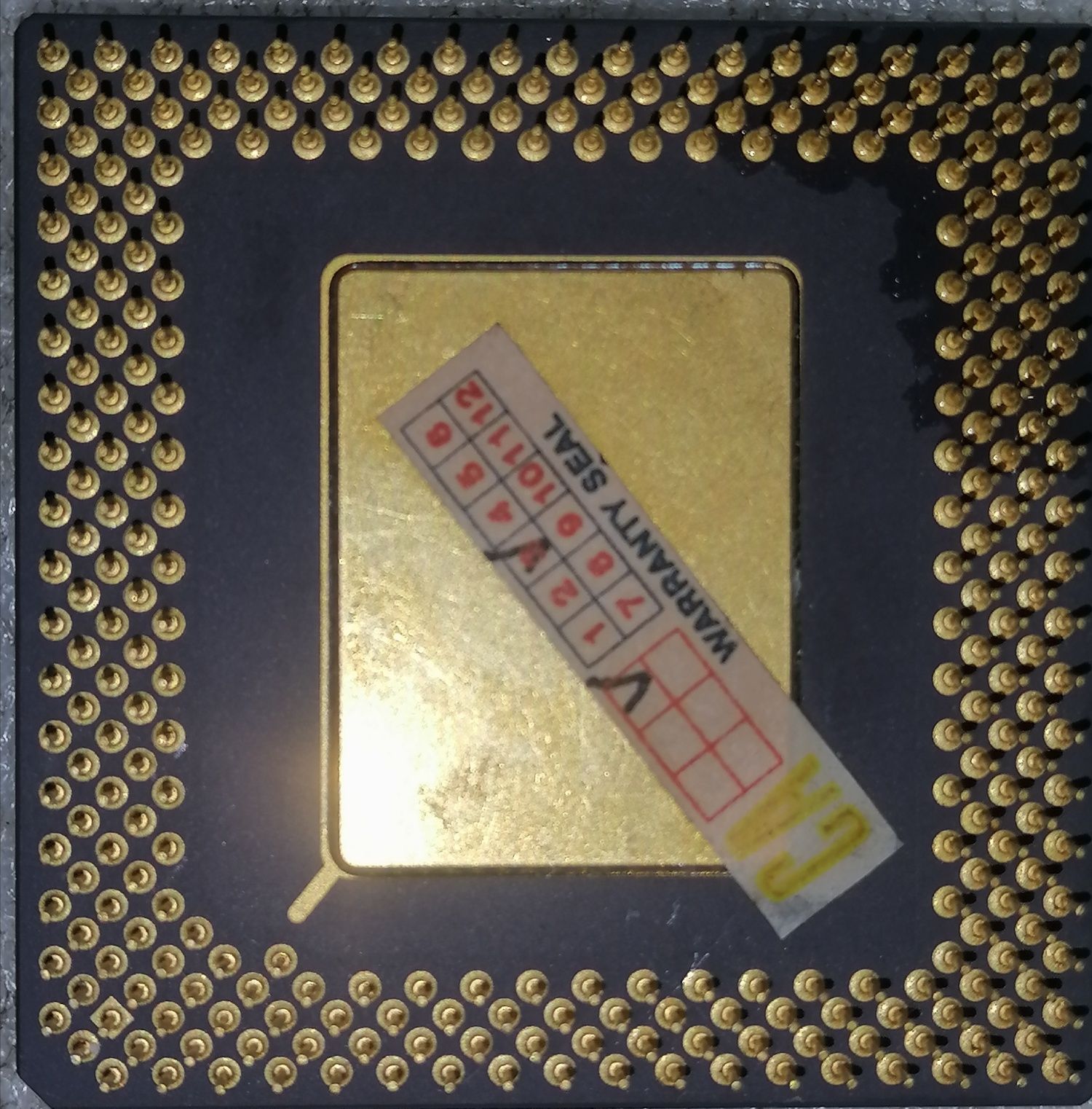 Ретро процессор Pentium amd