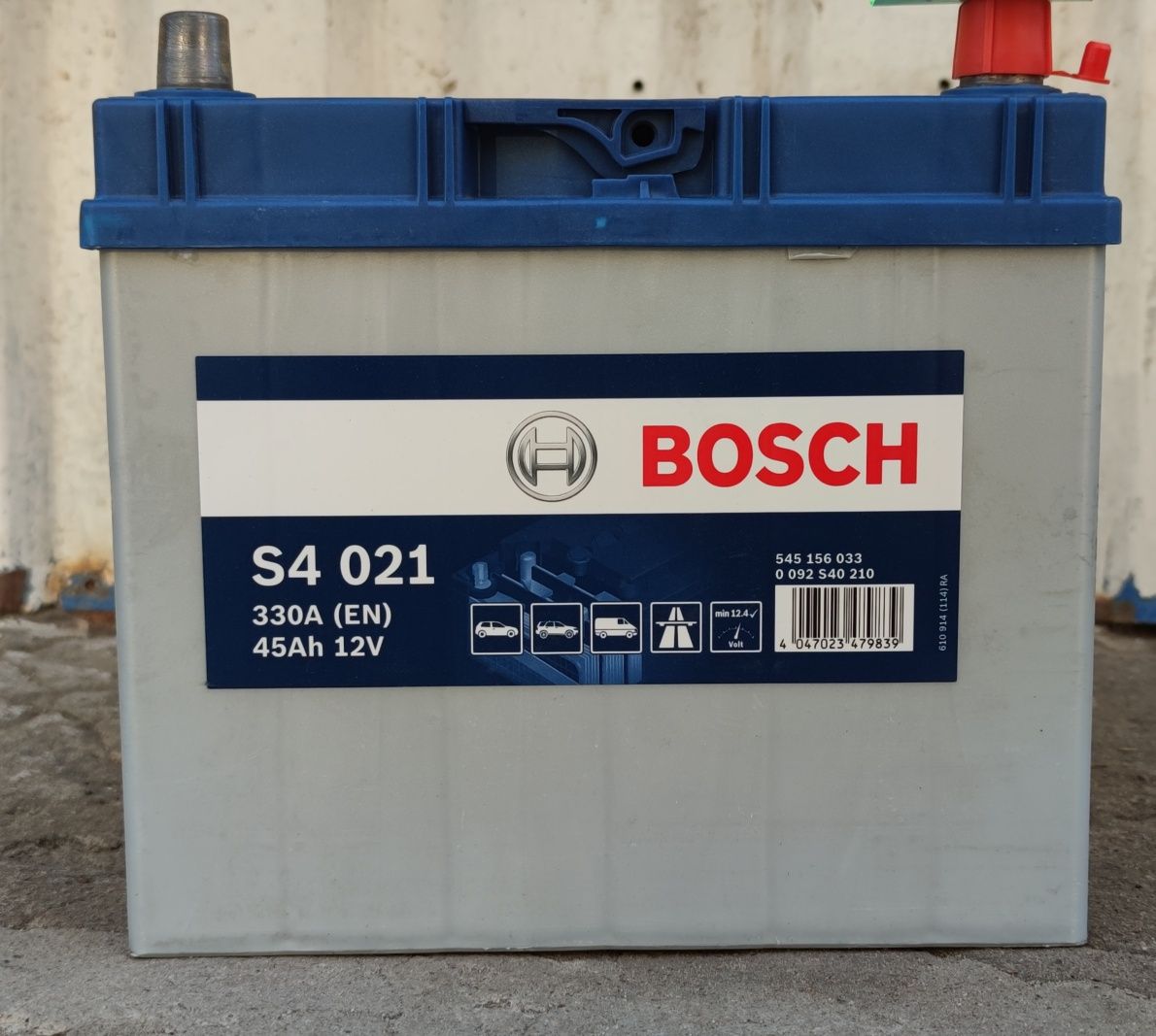 Акумулятори Bosch 6СТ-45,52,60,70,74,95,100,110,180,225