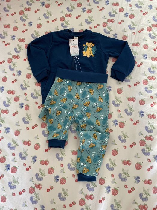 Conjunto casaco e calças - simba - 12/24 meses