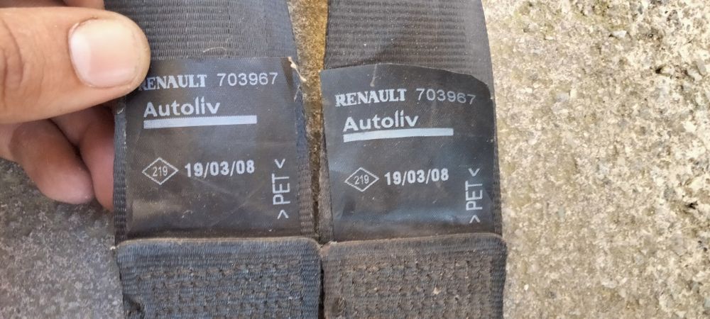 Продам ремні безпеки оригінал Рено Логан