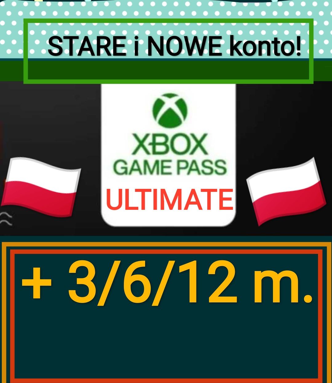Xbox Game Pass Ultimate 12 MSC. - ROK (PL keys)