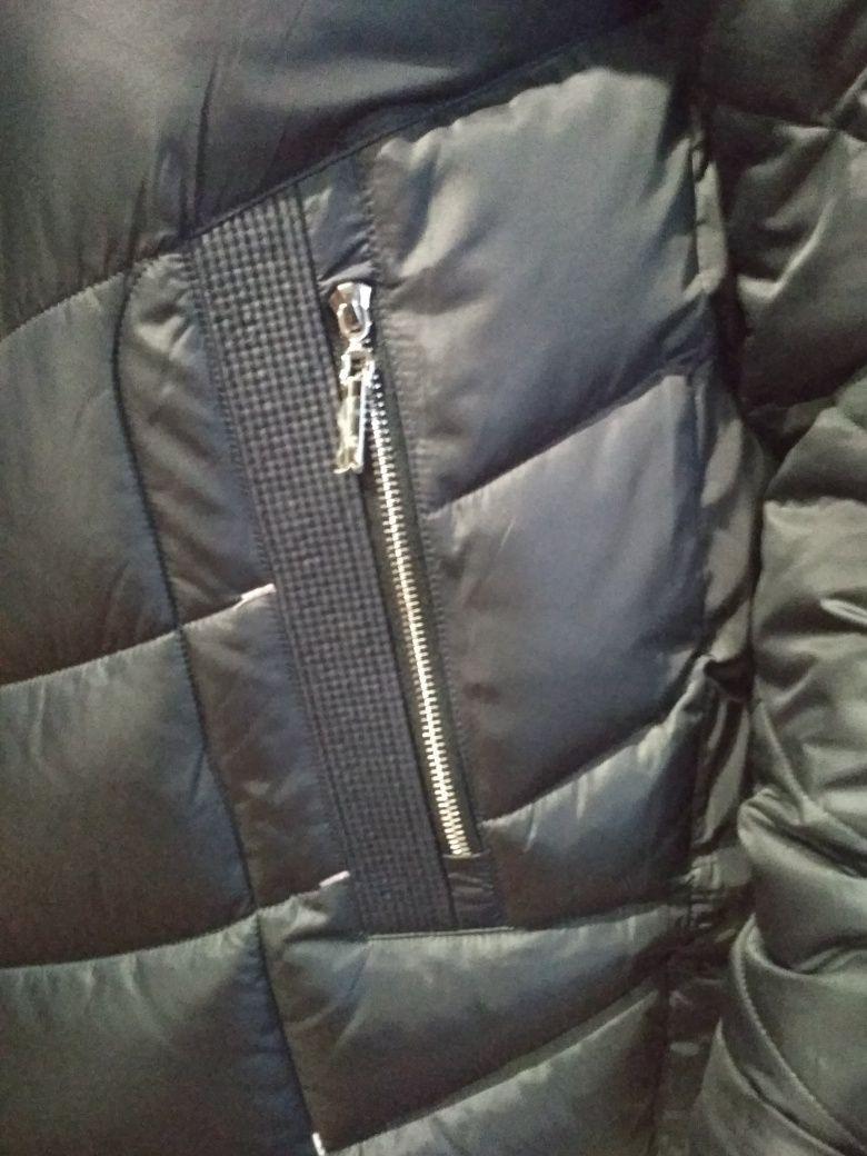 Пальто зимнее, биопуховик, 52 размера