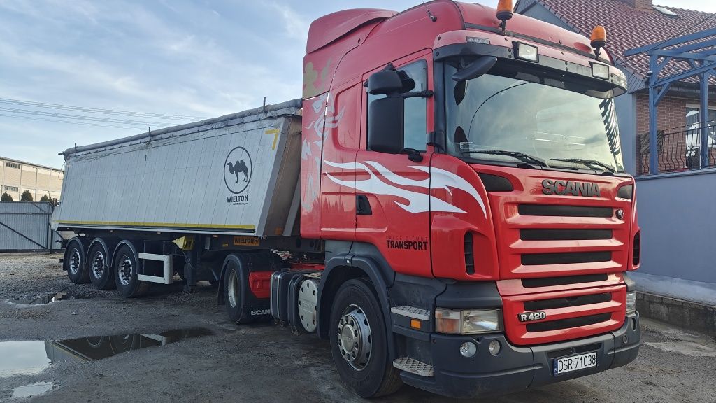 Scania r420 euro 5 hydraulika