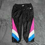 штаны Adidas винтаж черные зимние утепленые теплые