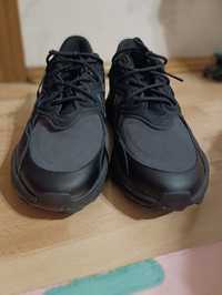 Чоловічі кросівки Adidas Ozweego Cordura Total Black (чорні) стильні п