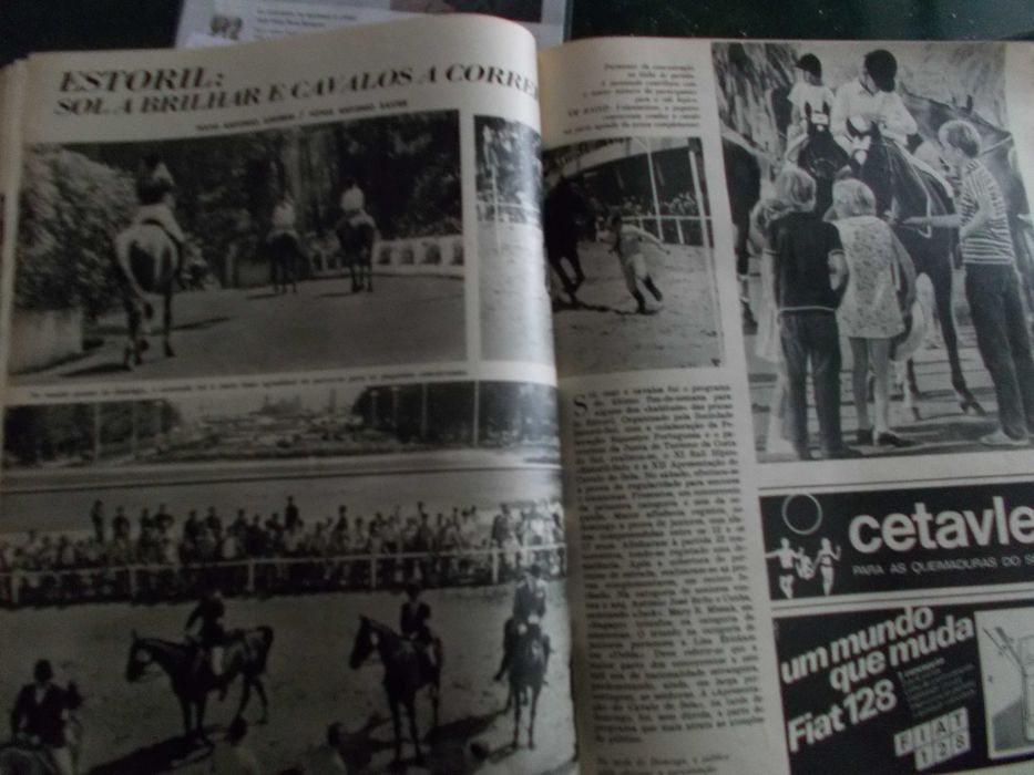 Flama 17 Julho 1970. Roger Moore. Ernesto Neves, Paulo VI.