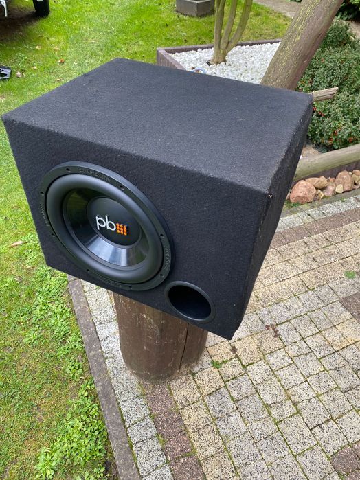 Skrzynia basowa Powerbass, wzmacniacz Blaupunkt