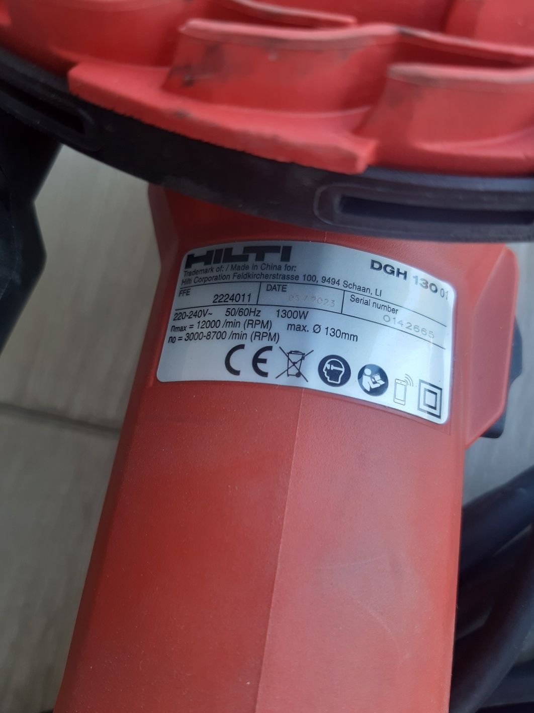 Vendo lixadeira Hilti