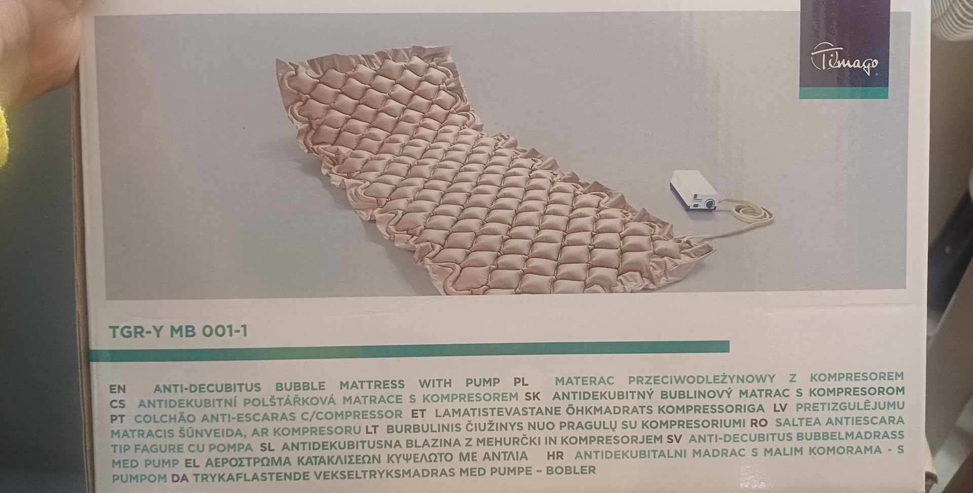 Materac przeciwodleżynowy Timago TGR-Y