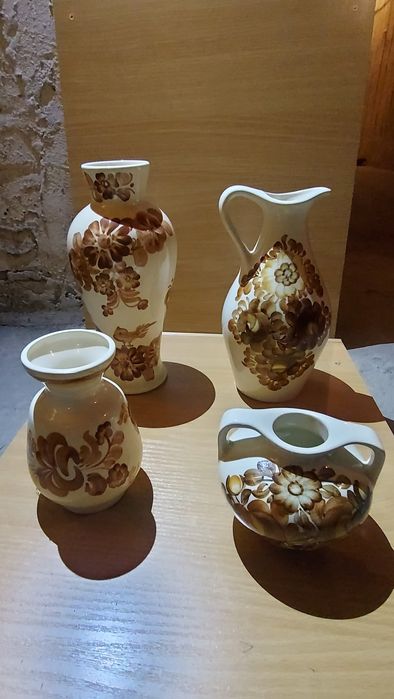 Włocławek fajans 4 sztuki