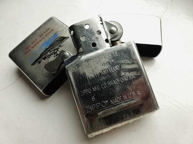 Zapalniczka Zippo Wietnam Weteran Replika PBR US Navy US Army Grawer