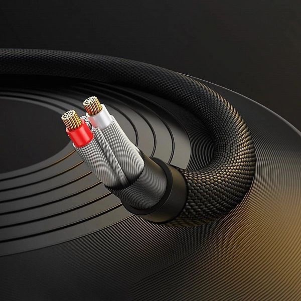 Ugreen przewód kabel przedłużacz AUX 3,5mm mini jack 0,2m czarny (AV19