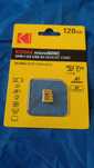 Kodak 128Gb Карта Памяти Micro SDXC UHS-I U3 V30 A1 Новая