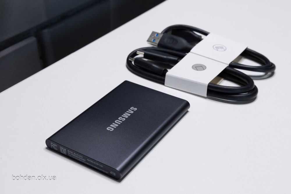 Samsung Portable SSD T7 4TB Titan Gray (MU-PC4T0T)